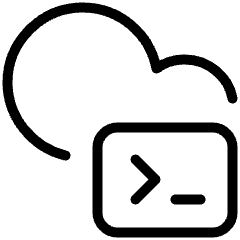 Amazon Web Service Couldshell Icon from Ultimate Light Set