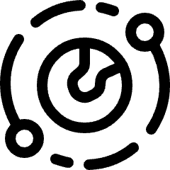 Amazon Web Service Cross Region Data Delivery 1 Icon from Ultimate Regular Set