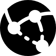 Amazon Web Service Cross Region Data Delivery 2 Icon from Ultimate Bold Set