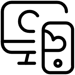 Amazon Web Service End User Computing Icon from Ultimate Light Set