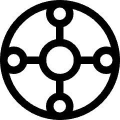 Amazon Web Service Hub Icon from Ultimate Regular Set