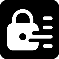 Amazon Web Service Identity And Access Management 1 Icon from Ultimate Bold Set