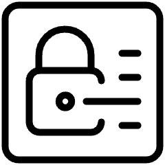 Amazon Web Service Identity And Access Management 1 Icon from Ultimate Light Set