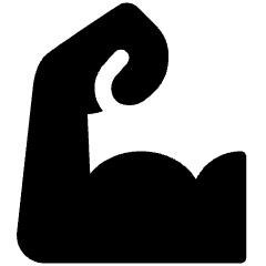 Amazon Web Service Internet Of Thing Analytics Strong Icon from Ultimate Bold Set