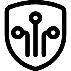 Amazon Web Service Internet Of Thing Device Defender 1 Icon from Ultimate Regular Set
