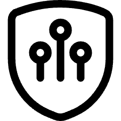 Amazon Web Service Internet Of Thing Device Defender 2 Icon from Ultimate Regular Set
