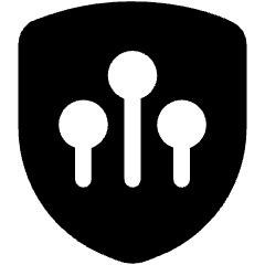 Amazon Web Service Internet Of Thing Device Defender 2 Icon from Ultimate Bold Set
