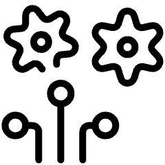 Amazon Web Service Internet Of Thing Graph Service Setting Icon from Ultimate Light Set