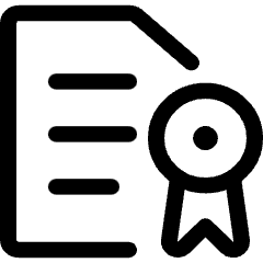 Amazon Web Service License Manager 1 Icon from Ultimate Regular Set