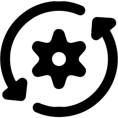 Amazon Web Service Managed Service 2 Icon from Ultimate Bold Set
