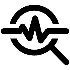 Amazon Web Service Managed Service Search Icon from Ultimate Bold Set