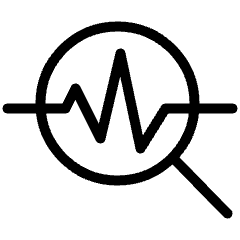 Amazon Web Service Managed Service Search Icon from Ultimate Light Set
