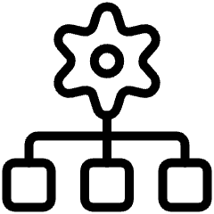 Amazon Web Service Obs Works Icon from Ultimate Light Set