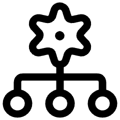 Amazon Web Service Obs Works Circle Icon from Ultimate Regular Set