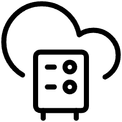 Amazon Web Service Outpost 1 Icon from Ultimate Light Set