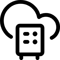 Amazon Web Service Outpost 1 Icon from Ultimate Regular Set