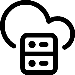 Amazon Web Service Outpost 2 Icon from Ultimate Regular Set