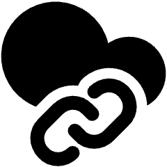 Amazon Web Service Private Link Icon from Ultimate Bold Set