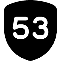 Amazon Web Service Route 53 1 Icon from Ultimate Bold Set