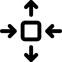 Amazon Web Service Scaling Auto Icon from Ultimate Regular Set