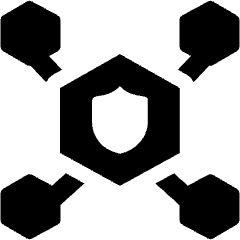 Amazon Web Service Security Hub Icon from Ultimate Bold Set