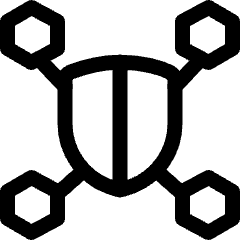 Amazon Web Service Security Hub Shield Icon from Ultimate Regular Set