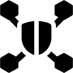 Amazon Web Service Security Hub Shield Icon from Ultimate Bold Set