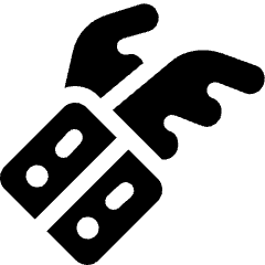 Amazon Web Service Server Migration Wings Icon from Ultimate Bold Set