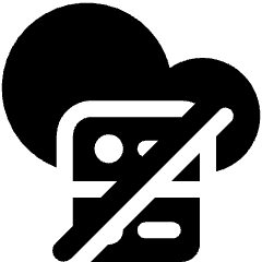 Amazon Web Service Serverless 1 Icon from Ultimate Bold Set