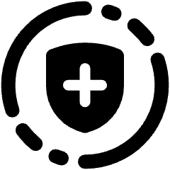 Amazon Web Service Shield Ddos Protection Icon from Ultimate Bold Set