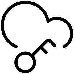 Amazon Web Service Single Sign On 2 Icon from Ultimate Light Set