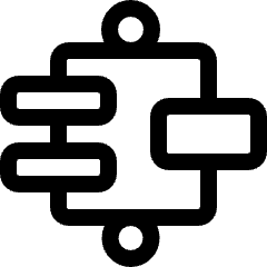 Amazon Web Service Step Functions Icon from Ultimate Regular Set