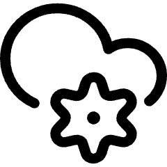 Amazon Web Service System Manager Gear Icon from Ultimate Regular Set