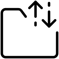 Amazon Web Service Transfer Family Icon from Ultimate Light Set