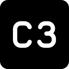 Elastic Compute Optimized Instance C3 Icon from Ultimate Bold Set