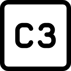 Elastic Compute Optimized Instance C3 Icon from Ultimate Regular Set