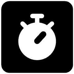 Elastic Compute Optimized Instance Time Icon from Ultimate Bold Set