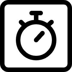 Elastic Compute Optimized Instance Time Icon from Ultimate Regular Set