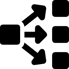 Elastic Load Balance Icon from Ultimate Bold Set