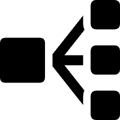 Elastic Load Balance Square Icon from Ultimate Bold Set