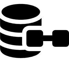 Quantum Ledger Database Icon from Ultimate Bold Set