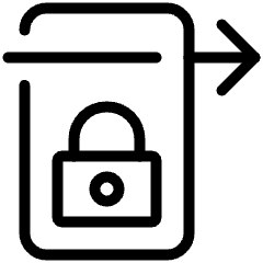 Transit Gateway Lock Icon from Ultimate Light Set