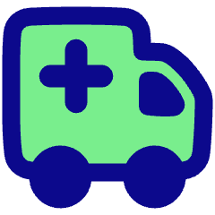 Ambulance Icon from Plump Pop Set