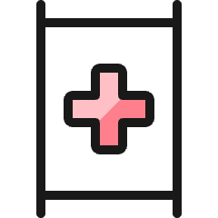 Ambulance Cross Icon from Ultimate Colors Set