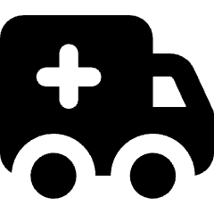 Ambulance Icon from Core Solid Set