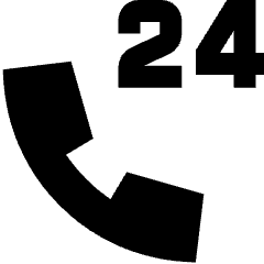 Call Center Support Service Icon from Sharp Solid Set