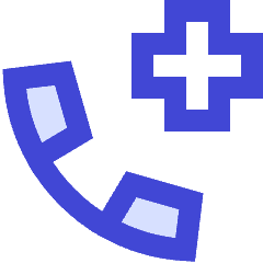 Emergency Call Icon from Sharp Duo Set