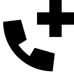 Emergency Call Icon from Sharp Solid Set