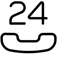 Hot Line 24 Icon from Ultimate Light Set