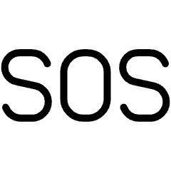 Sos Icon from Ultimate Light Set